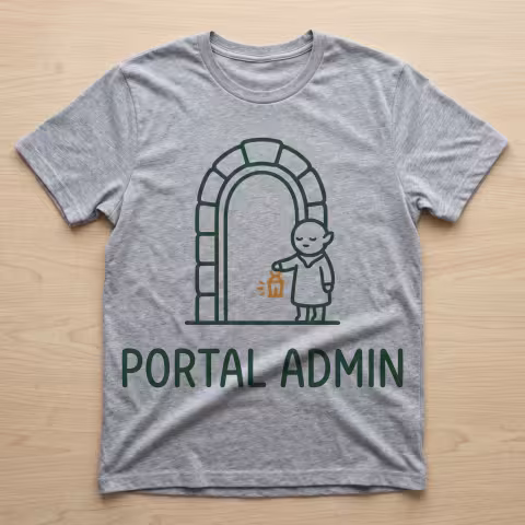 portal admin t-shirt